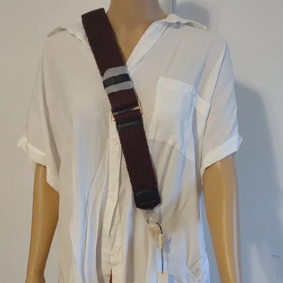 Marc Jacobs Burgundy Bag Strap - Picture 4 of 6